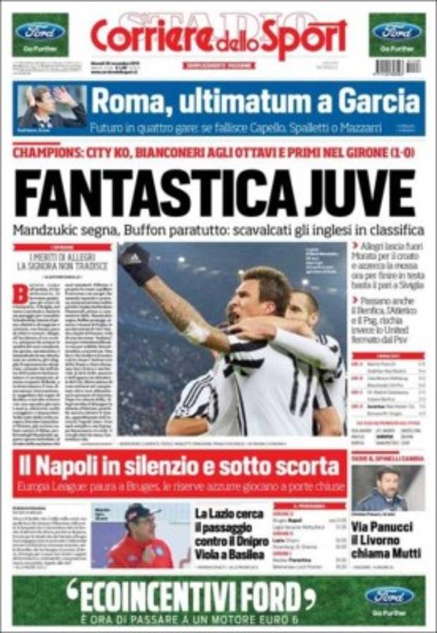 Portadas de los diarios más importantes del mundo deportivo