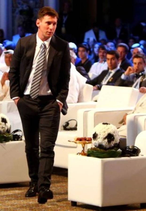 FOTOS: Así la pasó Messi en la gala del Globe Soccer Awards en Dubai