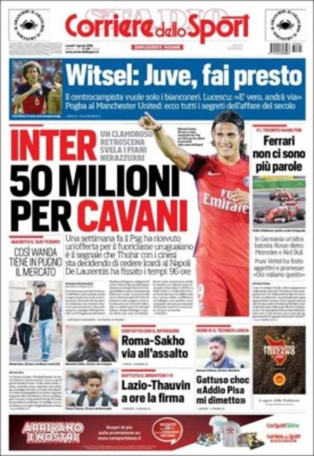 Las portadas de los diarios deportivos más importantes de este lunes