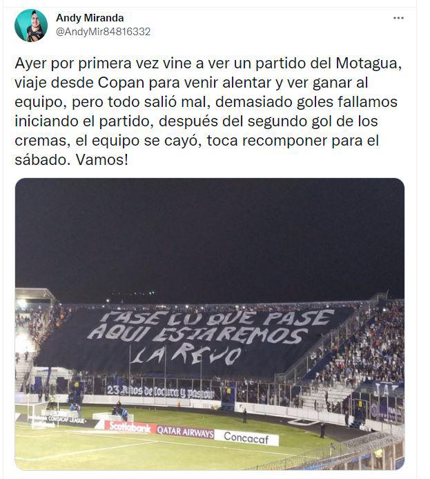 Lo que dicen en redes sobre la derrota de Motagua ante Comunicaciones: “Esta afición no merece estos jugadores”