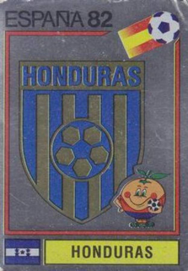 Así lucieron los jugadores hondureños en el álbum del Mundial de España 82