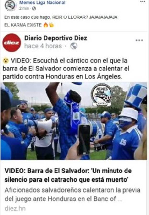 Con crueles memes despiden a Honduras de la Copa Oro pese a la paliza a El Salvador