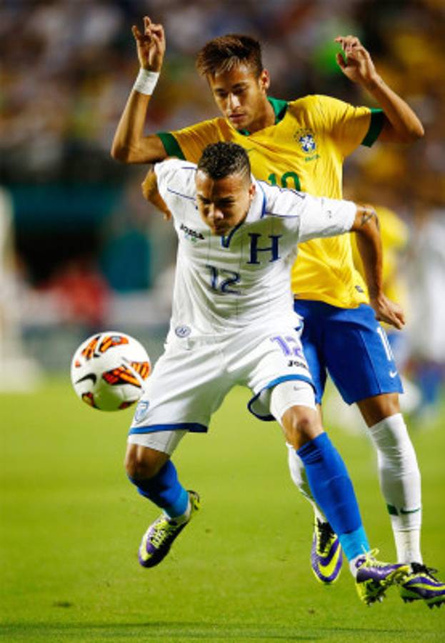 Las mejores imágenes del Honduras-Brasil