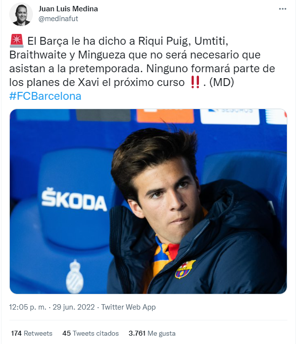 ¡Dos ya fueron dados de baja! Xavi no los quiere en el Barcelona y les avisó: ‘‘No vengan a la pretemporada’’