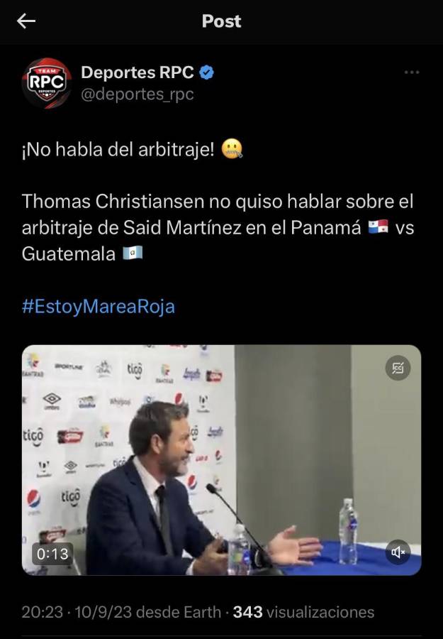 Prensa panameña se enfada con Saíd Martínez y le lanza duras críticas tras empatar con Guatemala; ¿qué dijo Christiansen?