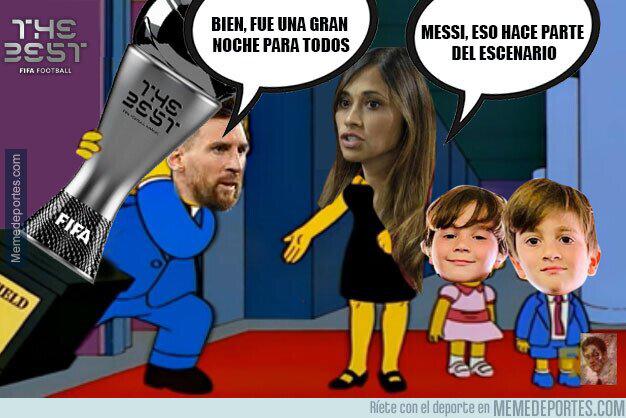 Los memes que no has visto de los Premios The Best donde no perdonan a Messi ni a Cristiano Ronaldo