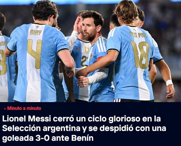 Periodista ataca a Messi y esto dice la prensa: Gracias por todo D10S