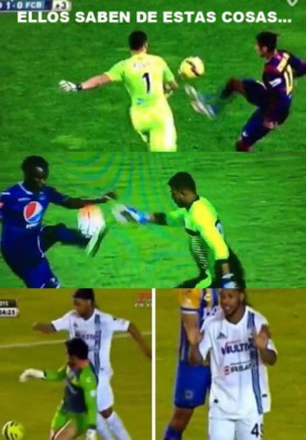 Los divertidos memes quen deja Motagua y Platense en la ida de la final