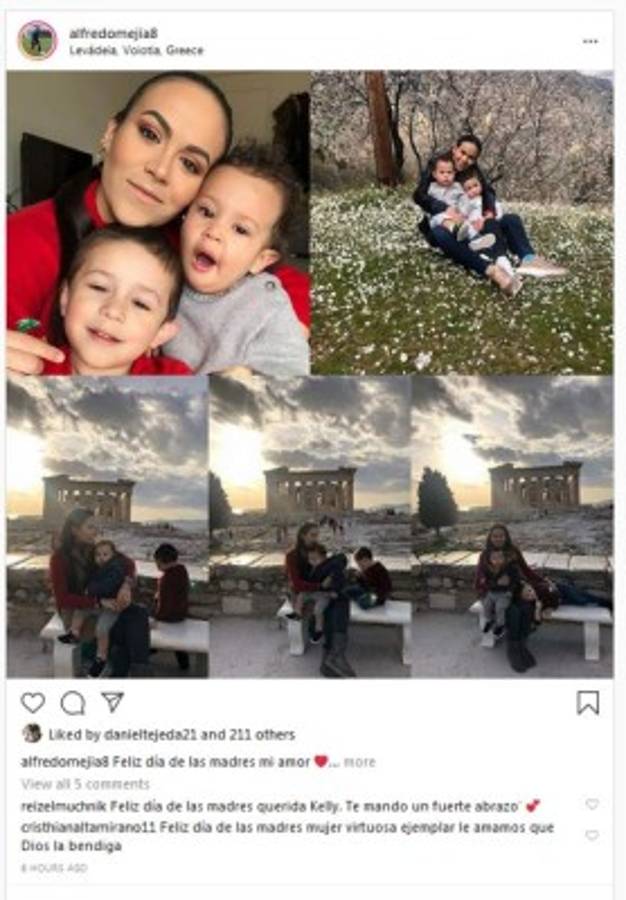 Los bonitos mensajes que dedicaron los futbolistas de Honduras a sus madres y esposas