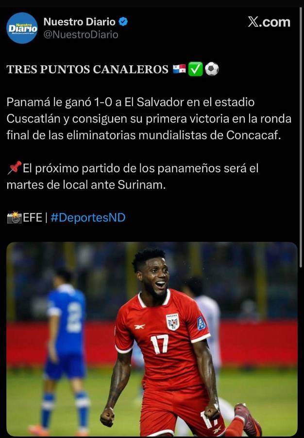 Robo asqueroso Culpa de Concacaf: Chepebomba y la prensa reacciona al triunfo polémico de Panamá en el Cuscatlán