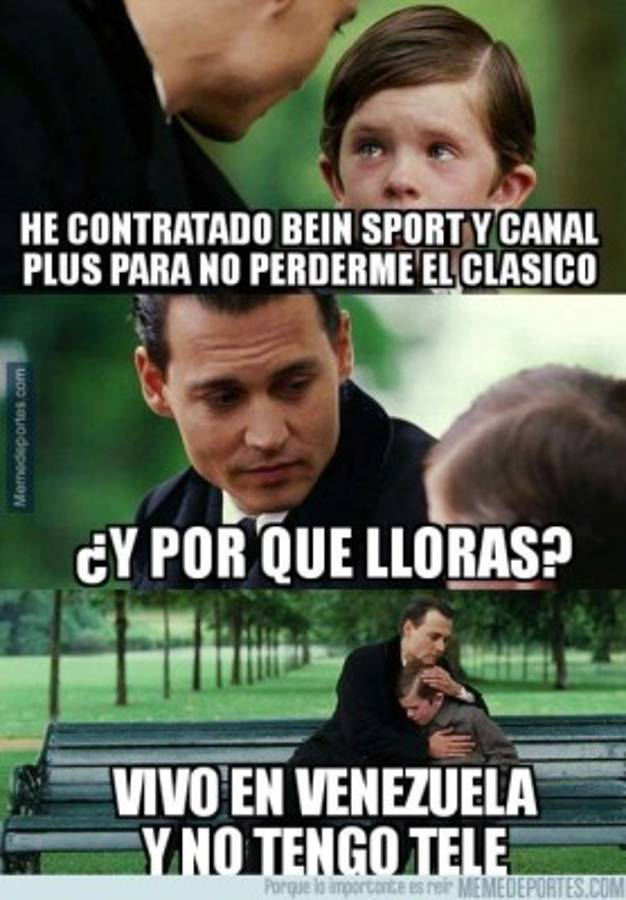 ¡Imperdibles! Los mejores memes del empate entre Barcelona y Real Madrid