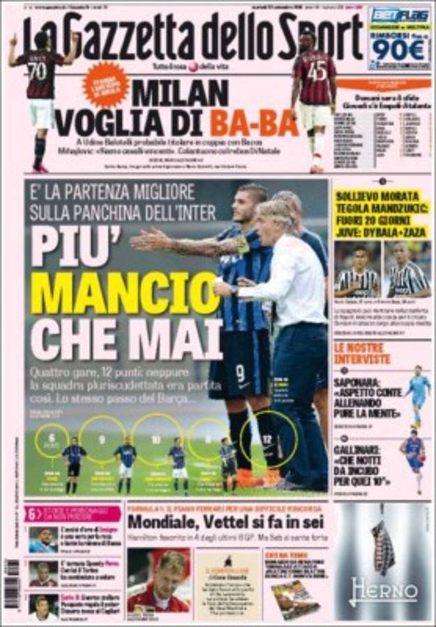 Las portadas más importantes del mundo deportivo