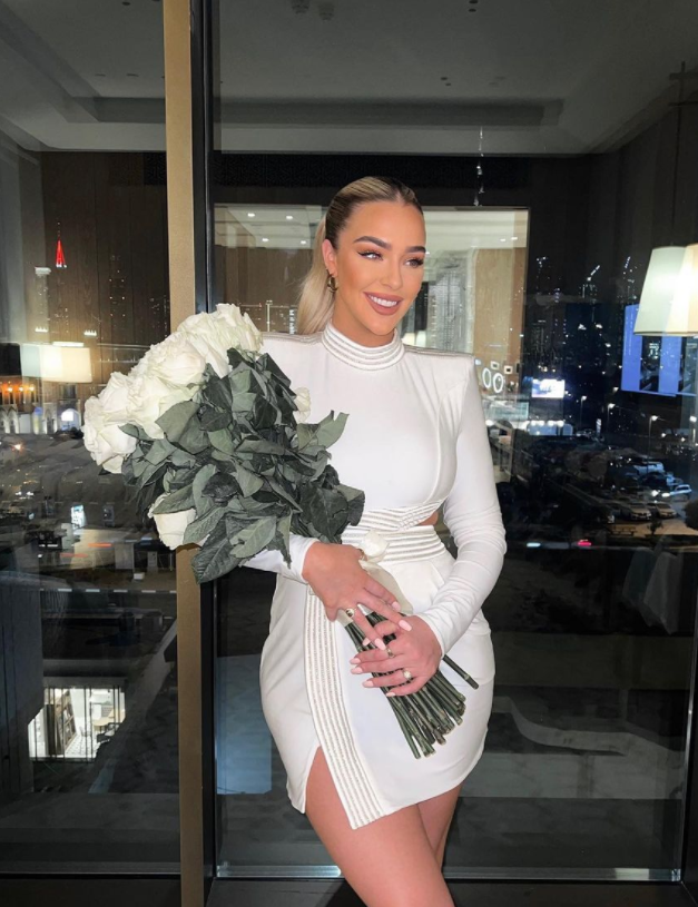 Así es la preciosa modelo y Dj de ojos azules que se casó en secreto con crack del Manchester City