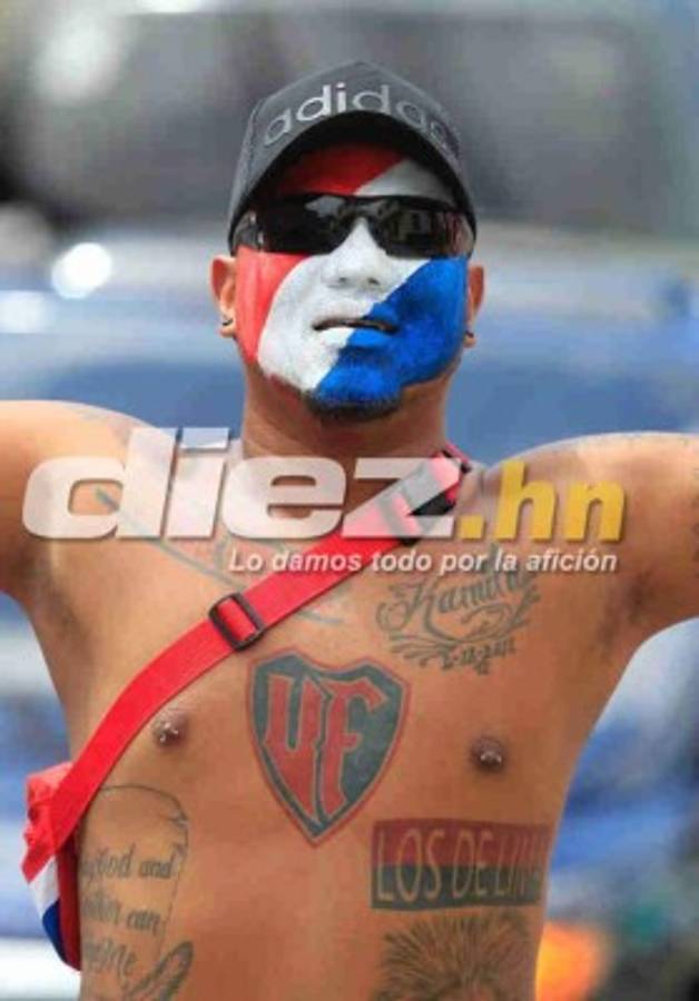 ¡Espectacular! La multitud de aficionados del Olimpia para la final ante Motagua