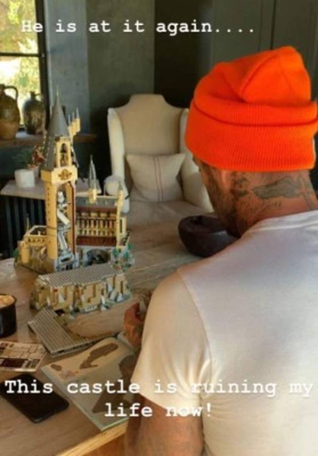 El extraño pasatiempo de David Beckham que está ''arruinando'' la vida de su esposa