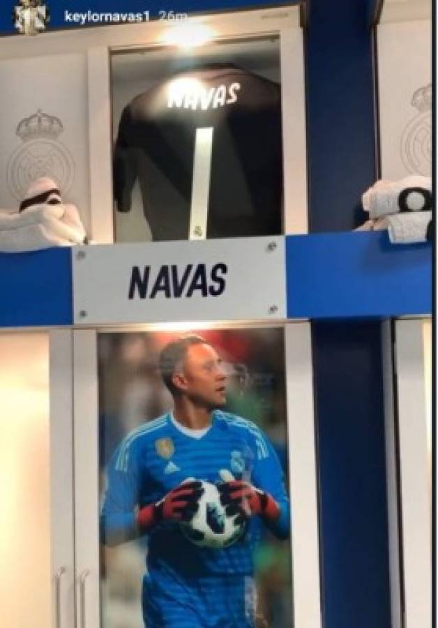 En solitario: Así se despidió Keylor Navas del Real Madrid en el Bernabéu