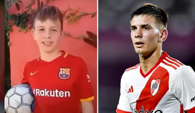 Así es Franco Mastantuono: promesa del tenis, youtuber, admiraba al Barça y es el nuevo fichaje del Real Madrid