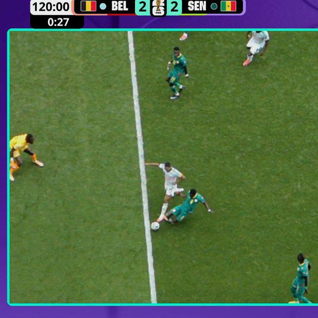 Las polémicas que señalan a Saíd Martínez en la histórica remontada de Bélgica ante Senegal