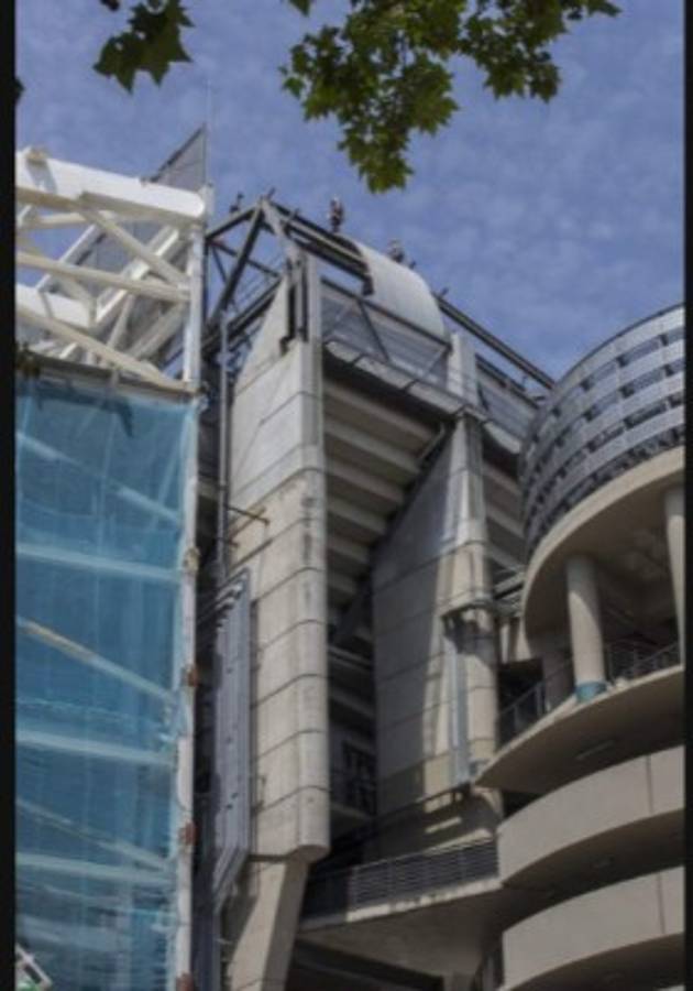 Así siguen las obras para el nuevo Santiago Bernabéu: La cubierta del estadio, en septiembre