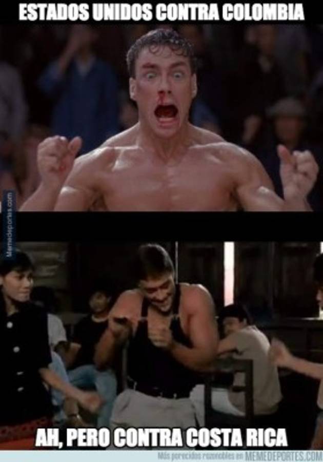 Los mejores memes de la goleada de Estados Unidos ante Costa Rica