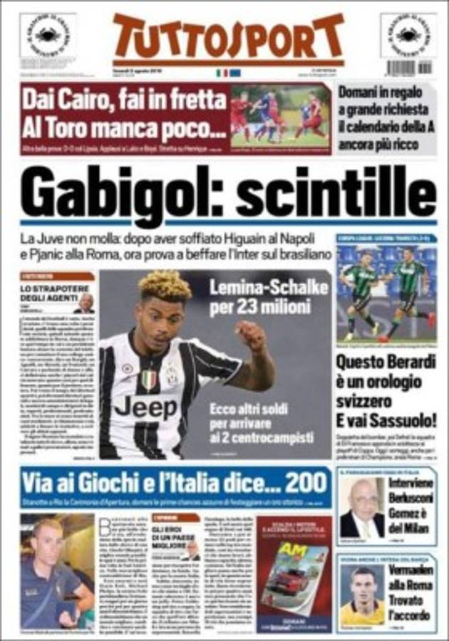 Las portadas de los diarios más importantes en el mundo deportivo