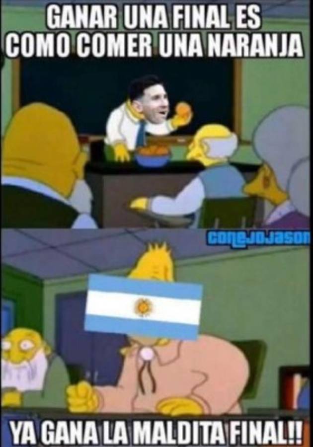 Memes atacan a Messi y ridiculizan a Argentina tras perder ante Colombia