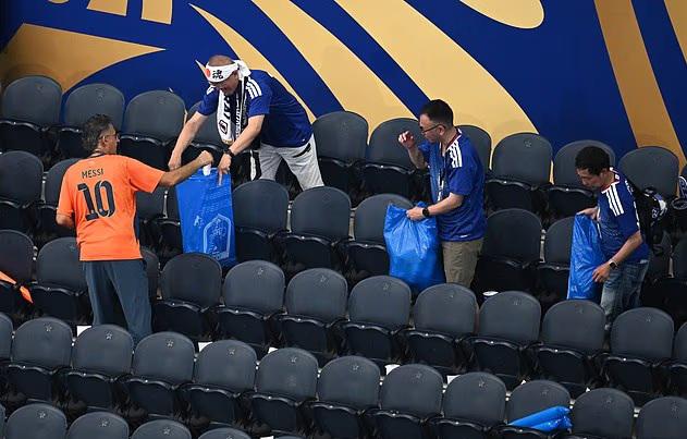 Los fans de Japón lo volvieron a hacer en un Mundial y fueron sorprendidos