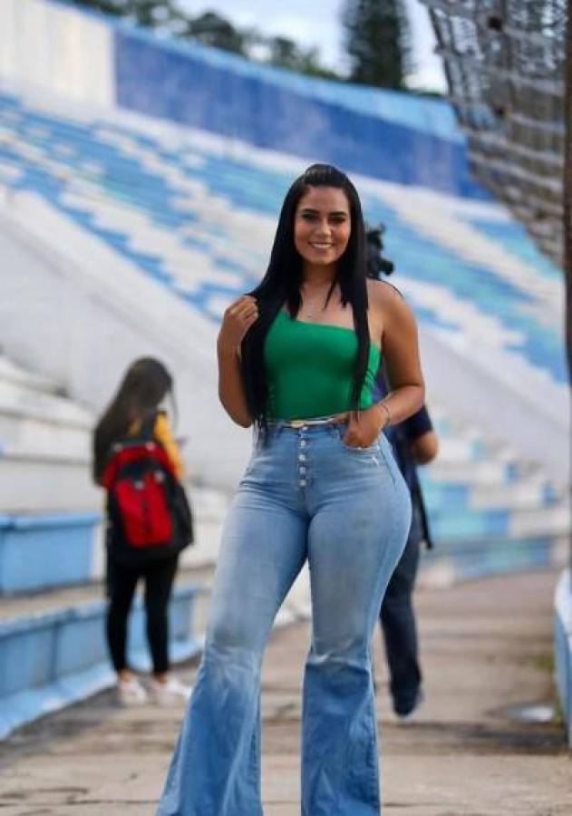 Cristel Osorio, la bella periodista deportiva que fue conquistada por jugador de Motagua y de la Selección Nacional