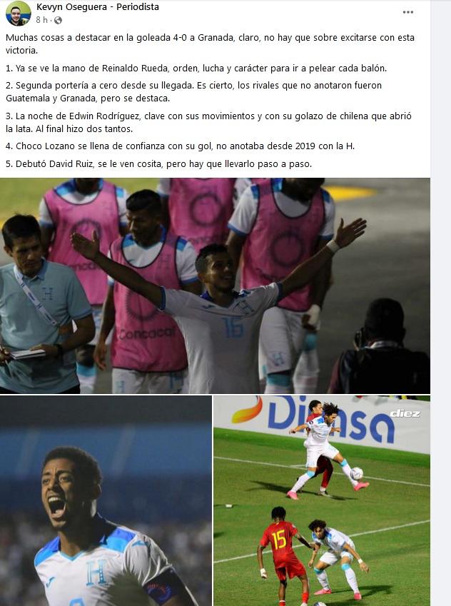 Así reacciona la prensa tras la goleada de Honduras en la Liga de Naciones ¿Qué dicen de Choco Lozano y Reinaldo Rueda?