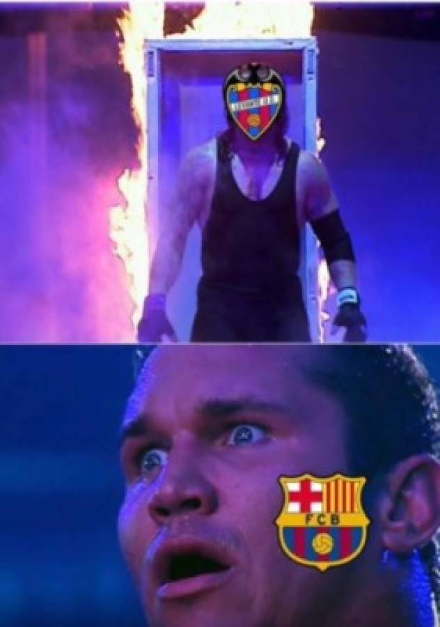 Los memes hacen pedazos al Barcelona por perder contra el Levante en Copa del Rey