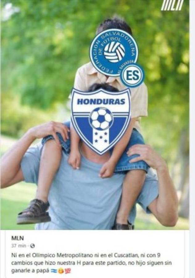 Honduras empató contra El Salvador y no se salvan de los memes; burlas también para México