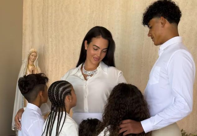Tras casarse con Cristiano, la decisión que tomó Georgiona con los hijos del portugués