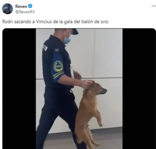 Rodri fue el ganador del Balón de Oro 2024 y los memes hacen pedazos a Vinicius y al Real Madrid