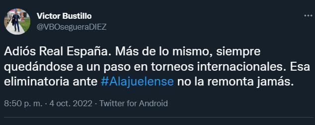 “El fútbol tico es el mejor de la región”, “Absolutamente vergonzoso”, “Adiós Real España”: Prensa hondureña opina tras el duro revés aurinegro
