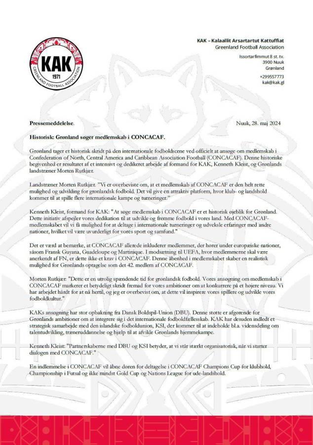 ¿Otra más? Selección que pertenece a Europa presenta toda la documentación para integrar Concacaf