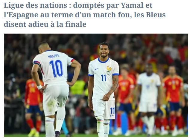 Francia se rinde ante Lamine Yamal y la burla a Mbappé: prensa reacciona tras triunfo de España en la Nations League