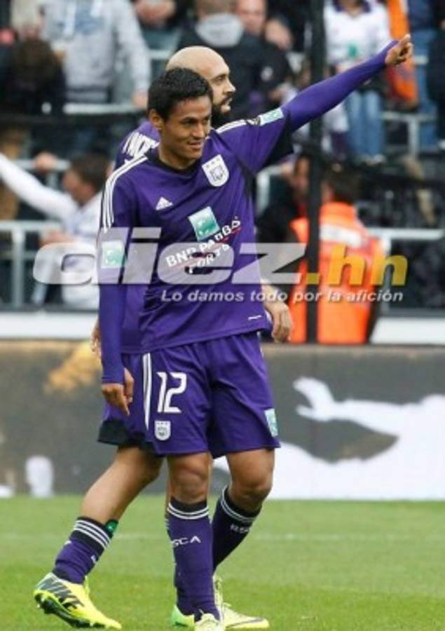 La evolución del hondureño Andy Najar en fotografías