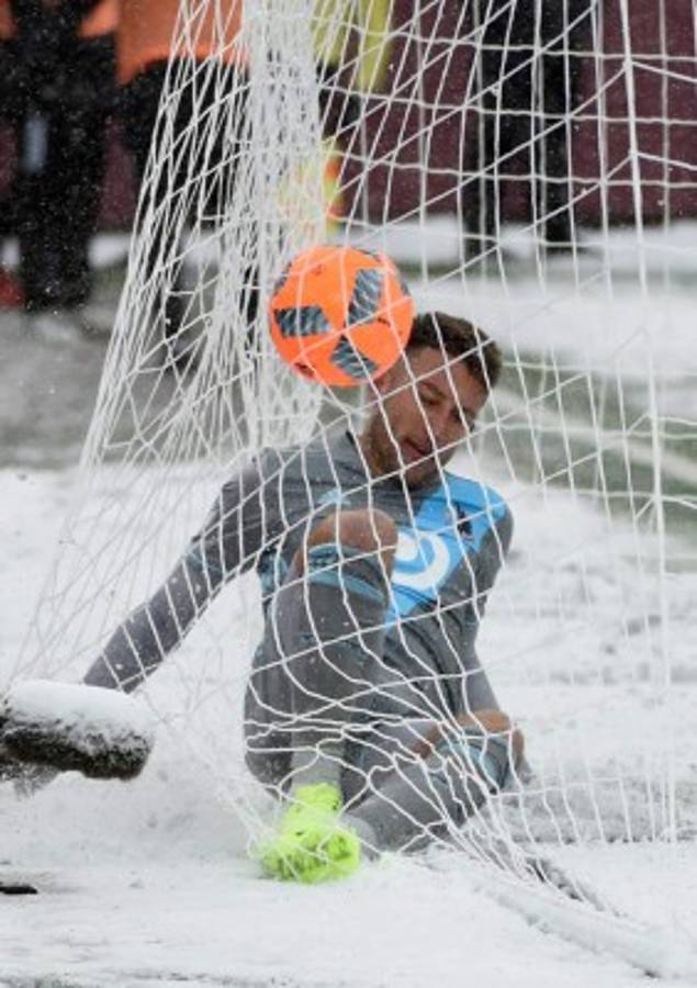 Las fotografías más sorprendentes del Atlanta-Minnesota bajo la nieve en la MLS