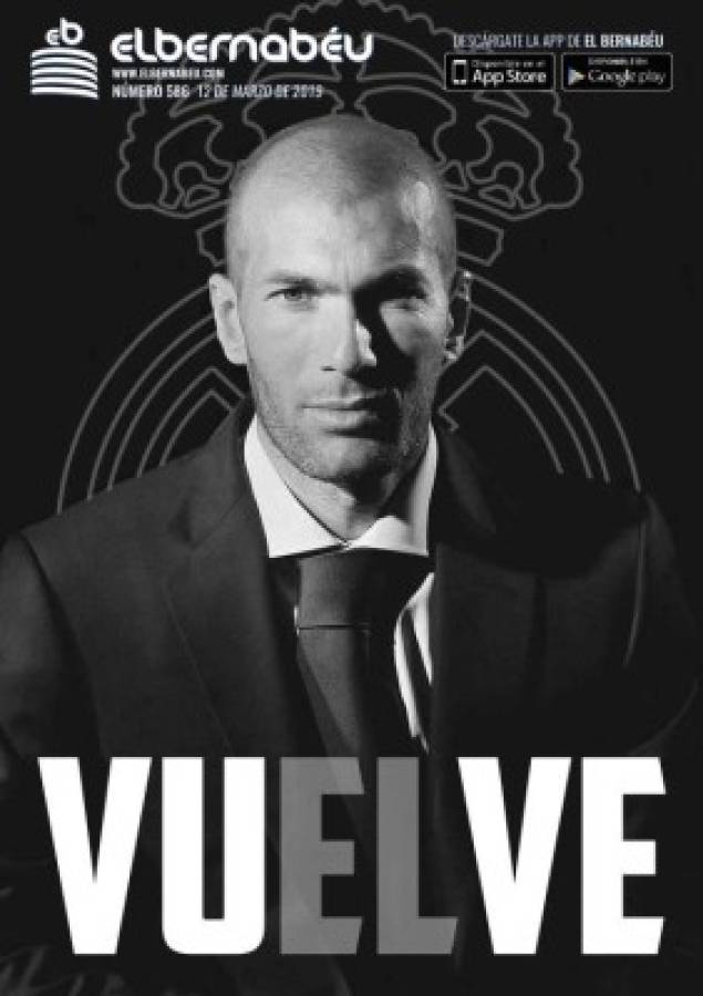 Las portadas por el mundo: Así titulan el regreso de Zidane al Real Madrid