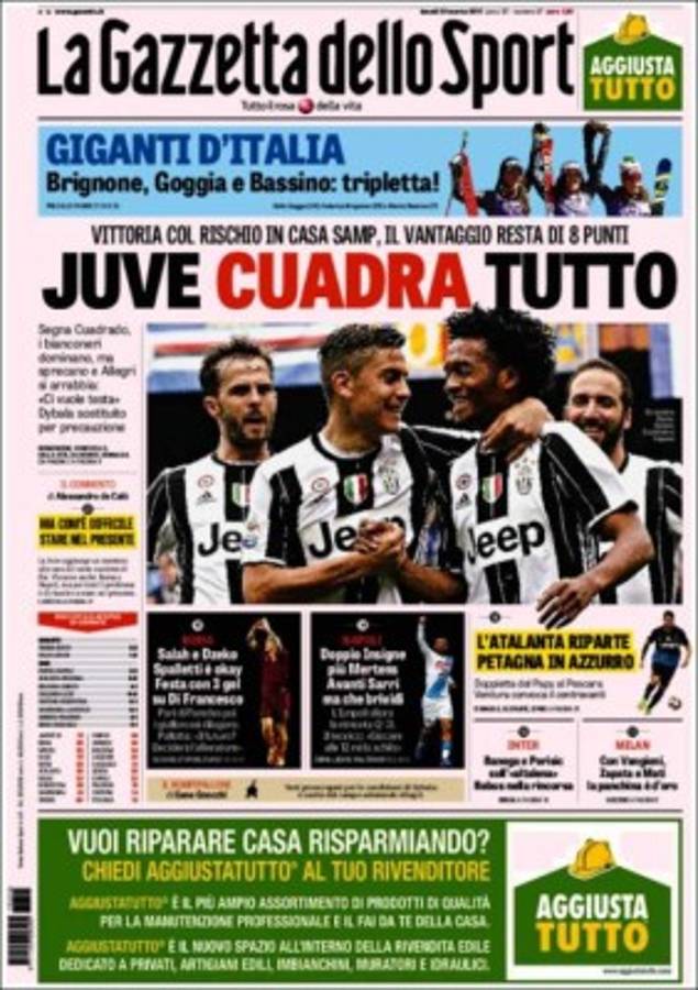 Así amanecieron hoy las portadas en el mundo del fútbol