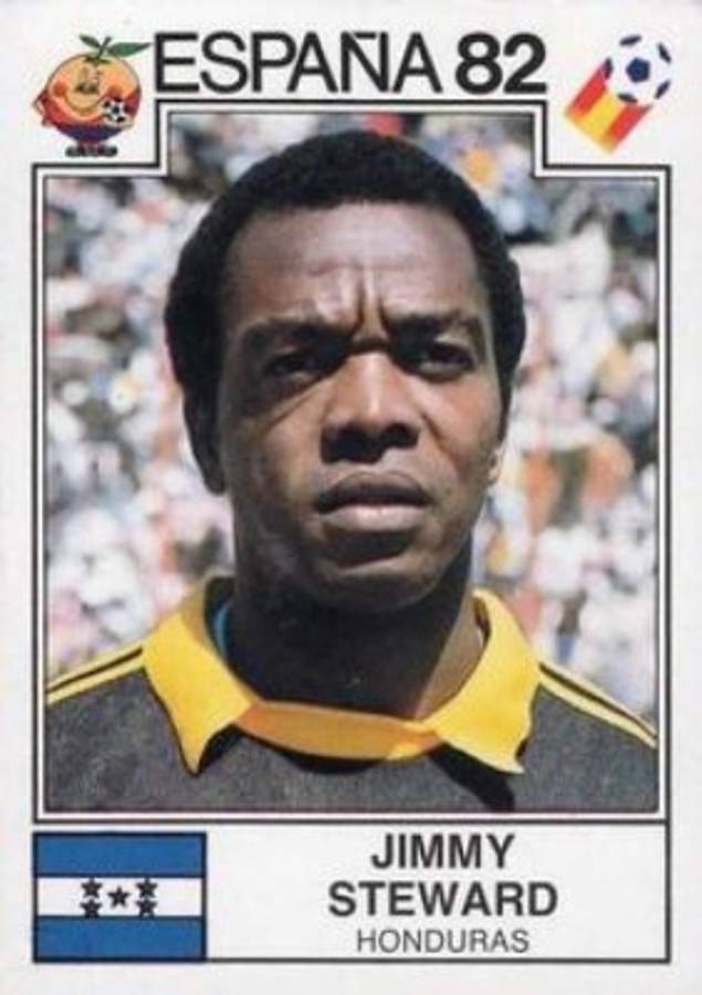 Así lucieron los jugadores hondureños en el álbum del Mundial de España 82