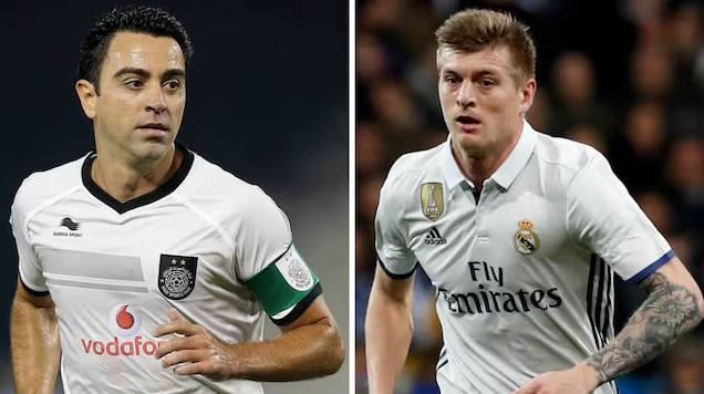 Xavi Hernández se rindió ante Toni Kroos cuando aún estaba activo.