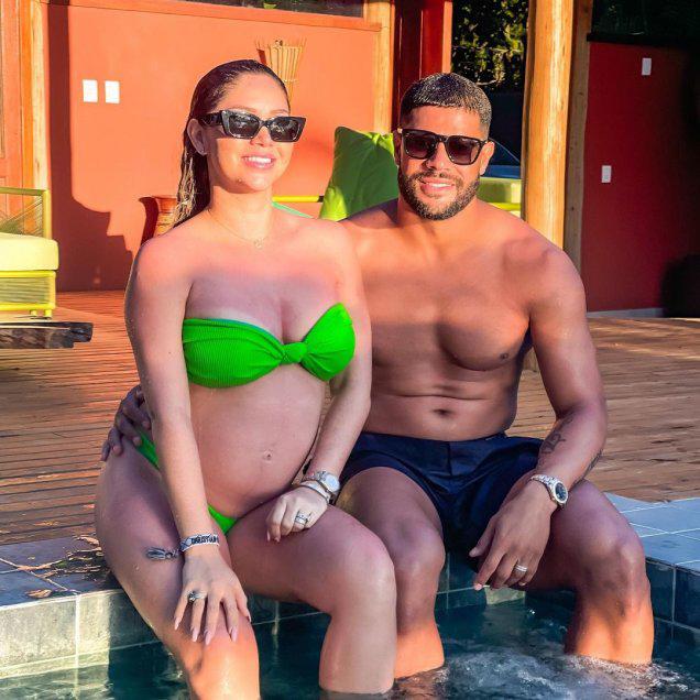 Hulk fue papá con la bella sobrina de su ex esposa Camila Angelo; y la hija no es brasileña