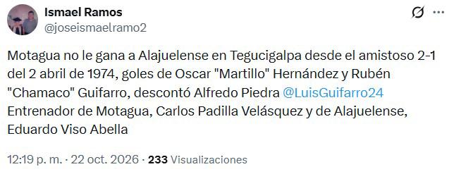 Aterrador dato de Motagua ante Alajuelense y esto dice la prensa previo al partido