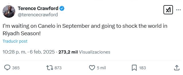 Canelo Álvarez firma contrato histórico y también se muda a Arabia Saudita: “El trato está hecho”