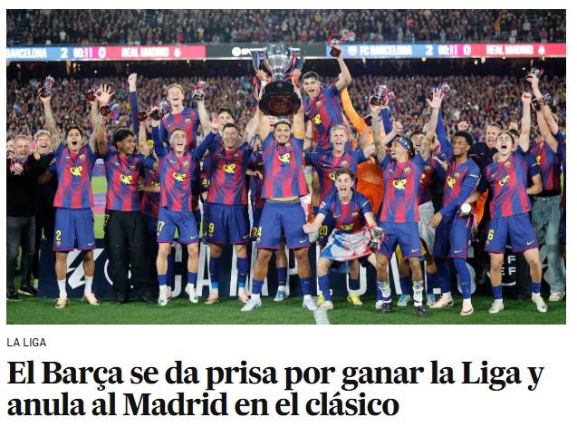 Prensa se rinde ante el Barça y señalan al nuevo DT del Madrid: Tiene trabajo...