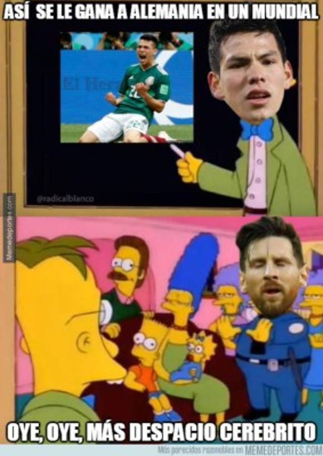 NUEVOS: Los otros memes que no has visto del México-Alemania en Rusia 2018