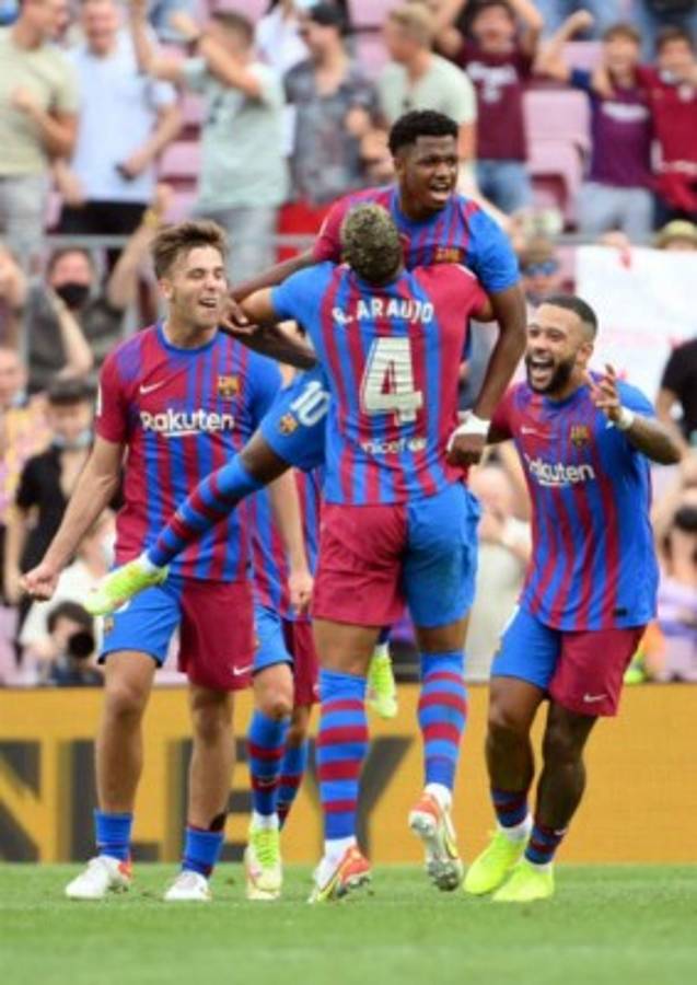 Así fue el regreso de Ansu Fati con Barcelona: Con la 10 de Messi y su gran gesto tras el gol