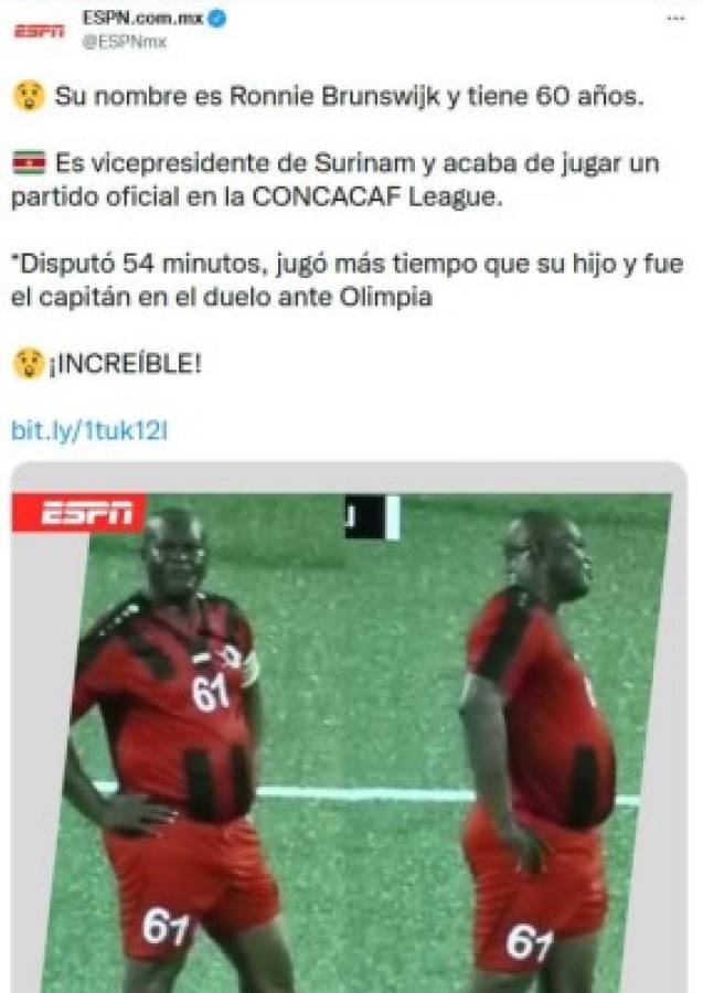 'Terrible, falta de respeto, de locos': Periodistas y medios internacionales cargan contra Concacaf y el vicepresidente de Surinam