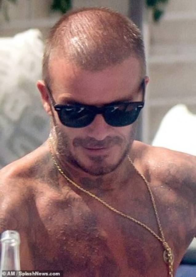 En fotos: ¿David Beckham se está quedando calvo?